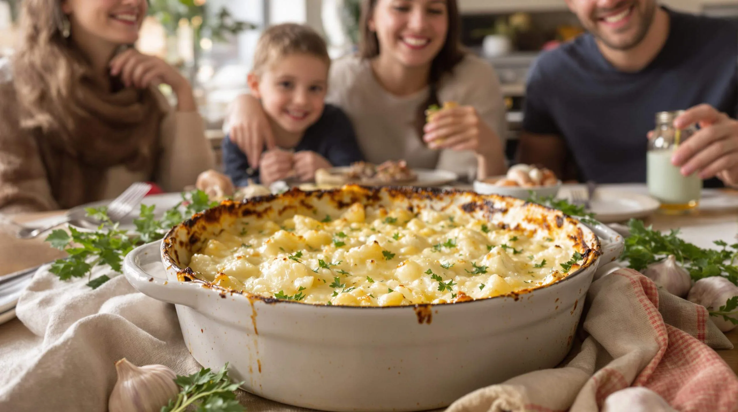 gratin chou fleur pomme de terre