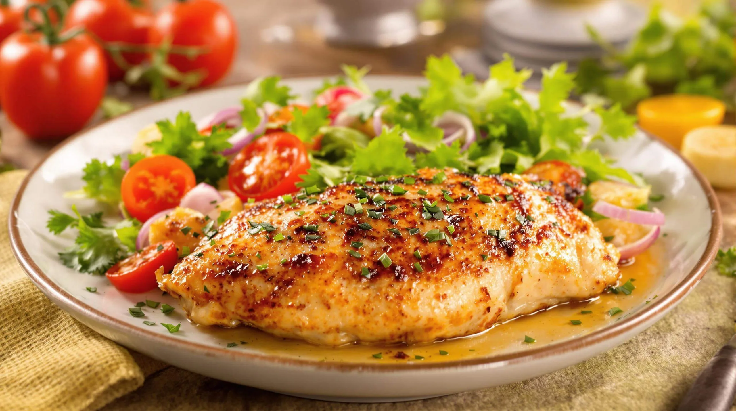 blanc de poulet au four