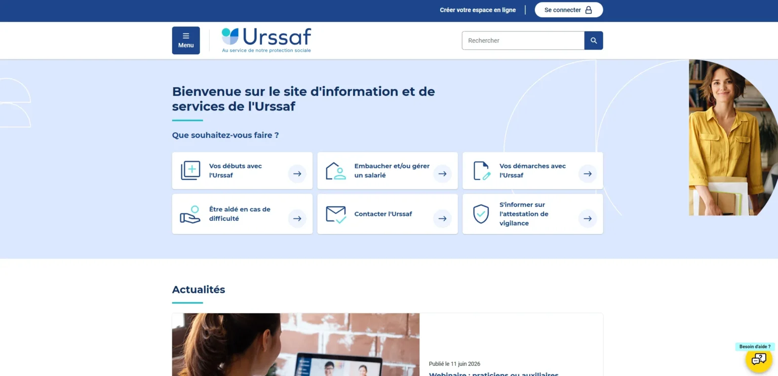 Quels sont les bugs courants rencontrés sur le site de l’Urssaf ? Bug site urssaf