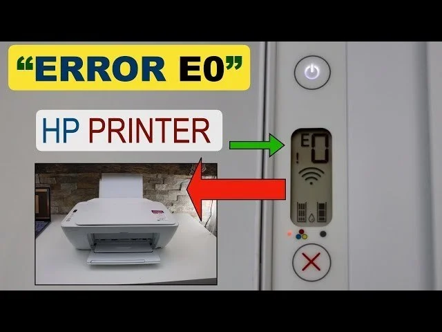 Comment résoudre le code d’erreur E0 de votre imprimante HP ? Comment résoudre le code d'erreur E0 de votre imprimante HP ?