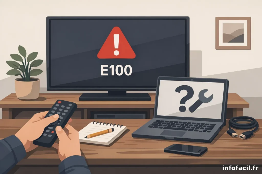 Comment résoudre le code erreur E100 sur Netflix ?